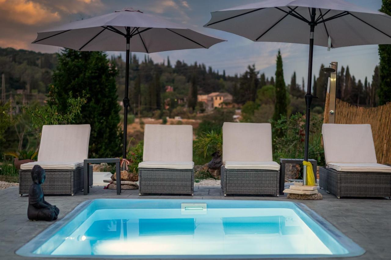 Gazátika Nightingale Villa & Suites Corfu מראה חיצוני תמונה