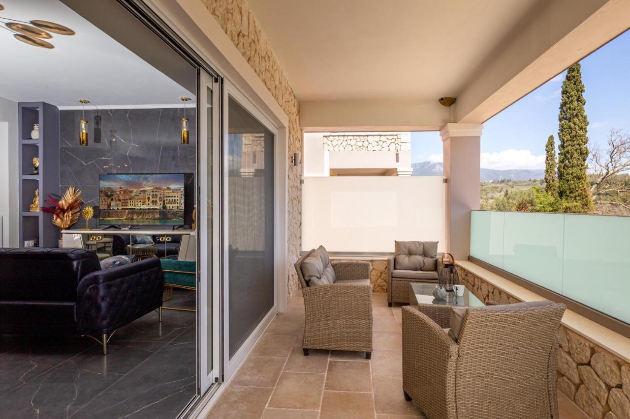 Gazátika Nightingale Villa & Suites Corfu מראה חיצוני תמונה