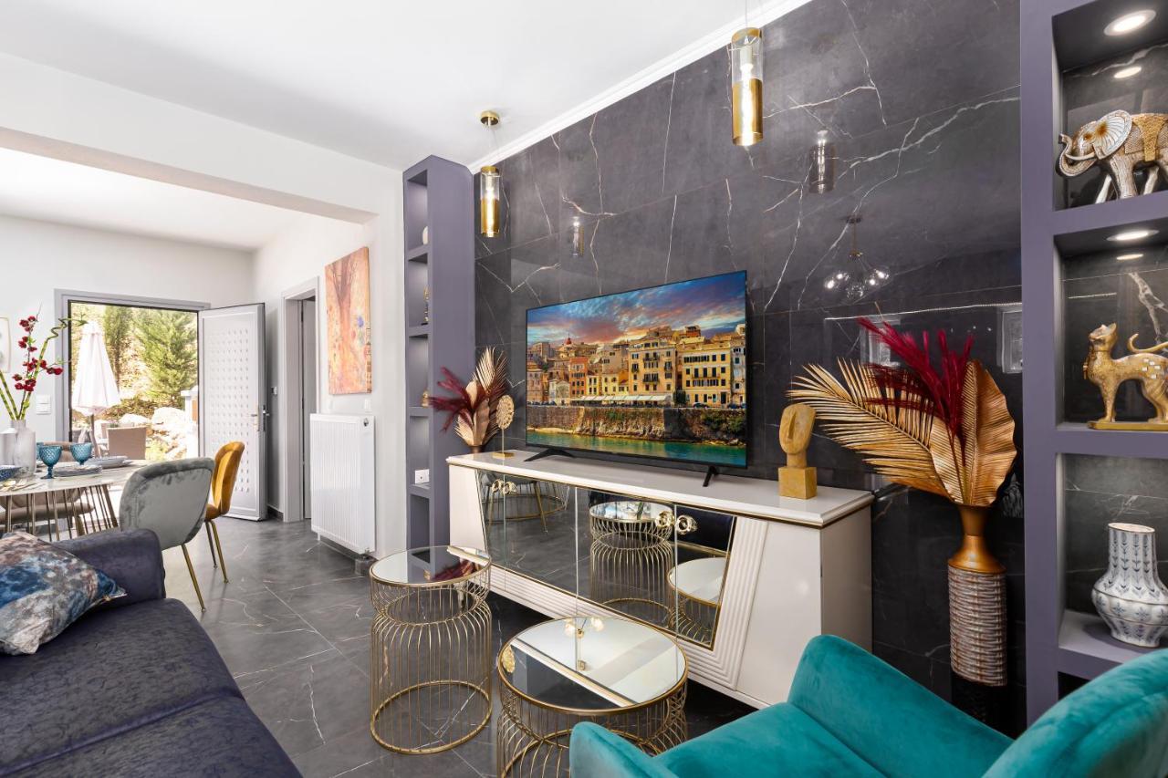 Gazátika Nightingale Villa & Suites Corfu מראה חיצוני תמונה